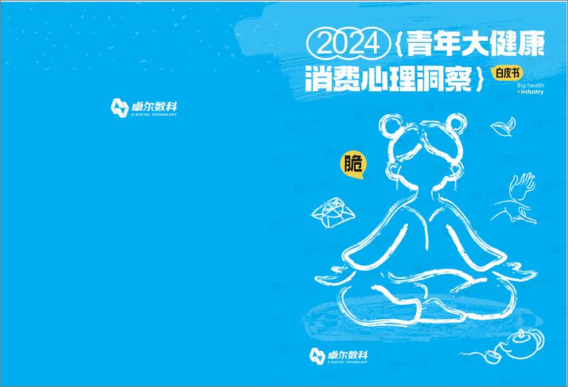 《2024青年大健康消费心理洞察白皮书-卓尔数科》 - 第1页预览图