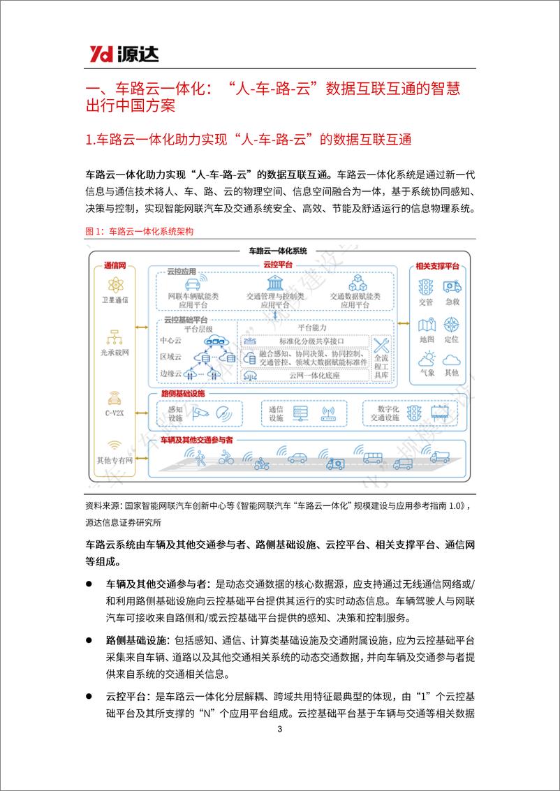 《源达信息-车路云深度报告_政策频出助力发展提速_车路云产业空间广阔》 - 第3页预览图