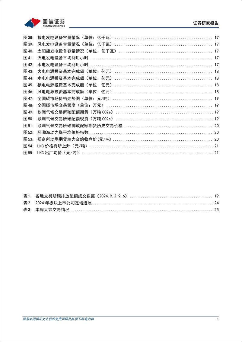 《公用环保行业202409第2期：绿证核发和交易规则发布，CCER重启后第一批项目公示-240909-国信证券-28页》 - 第4页预览图