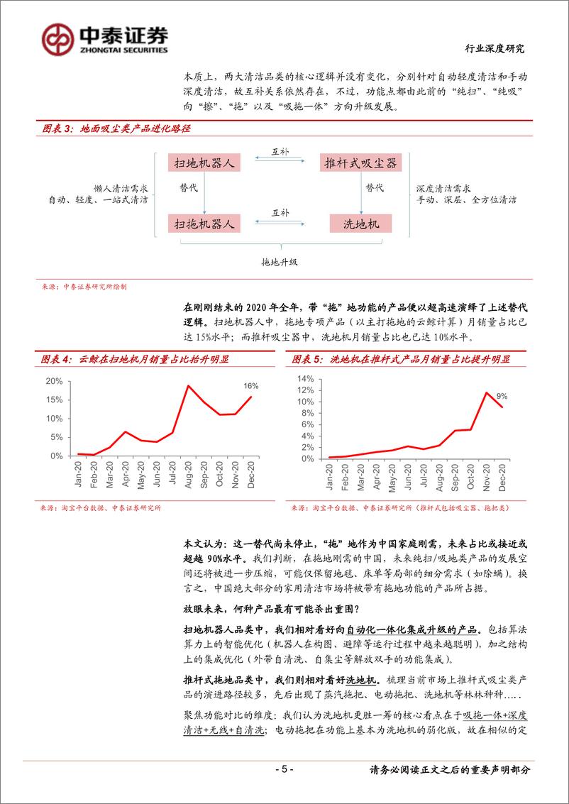 《家电行业清洁电器专题深度之二：在由吸向拖变革下国牌崛起-20210128-中泰证券-14页》 - 第6页预览图