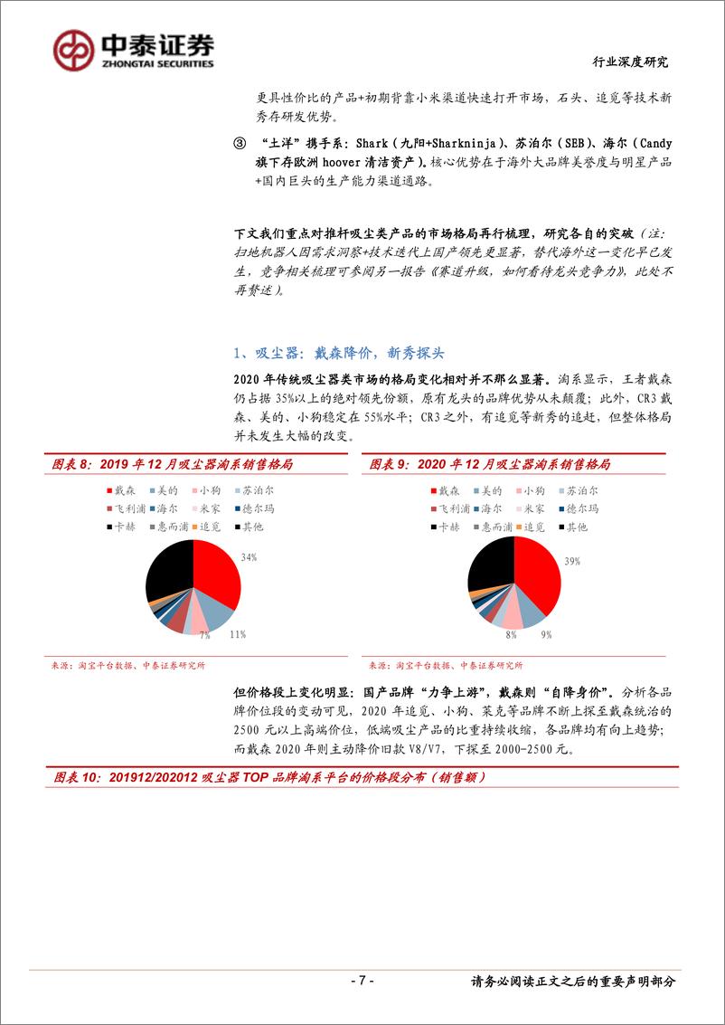 《家电行业清洁电器专题深度之二：在由吸向拖变革下国牌崛起-20210128-中泰证券-14页》 - 第8页预览图