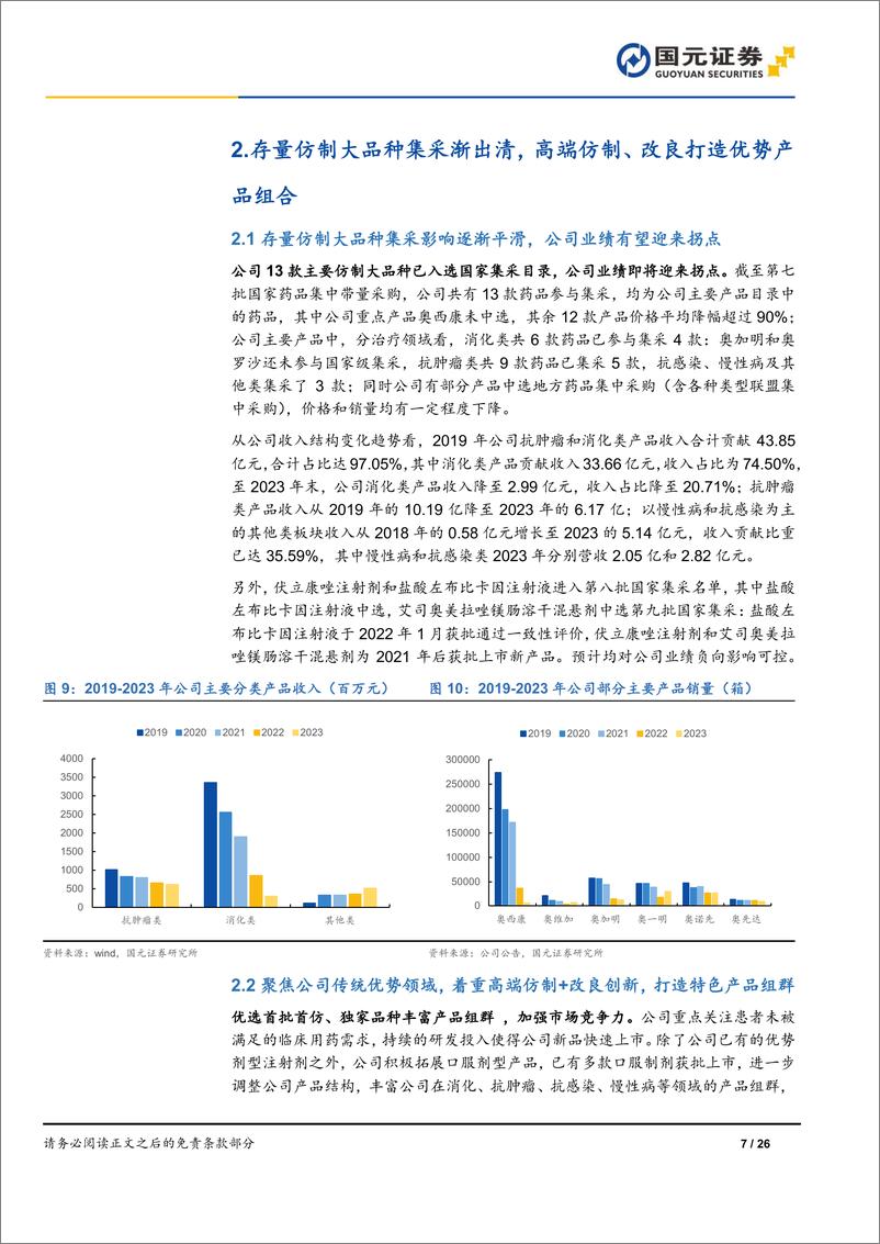 《国元证券-奥赛康-002755-首次覆盖报告：集采利空渐见底，创新转型即将迎来收获》 - 第7页预览图