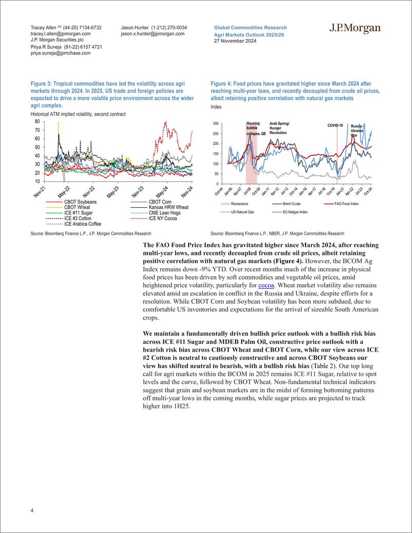 《JPMorgan-Agri Markets Outlook 202526 Fundamentals trump uncertainty,...-111866559》 - 第4页预览图