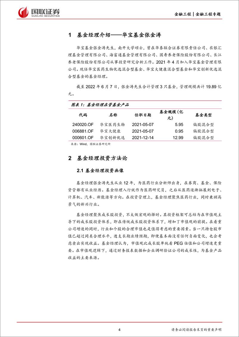 《华宝基金张金涛投资价值分析：基于市值观，聚焦企业创新能力-20220708-国联证券-23页》 - 第5页预览图