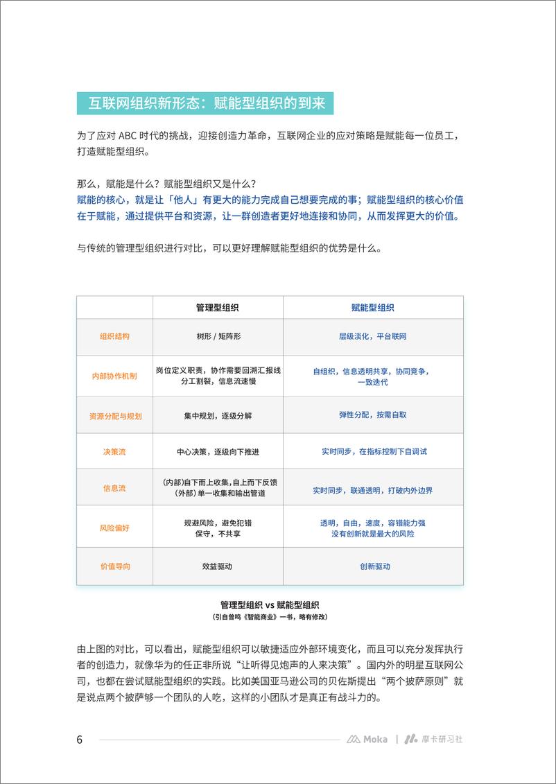 《2022互联网行业组织管理白皮书：打造赋能型组织-Moka研究院》 - 第7页预览图