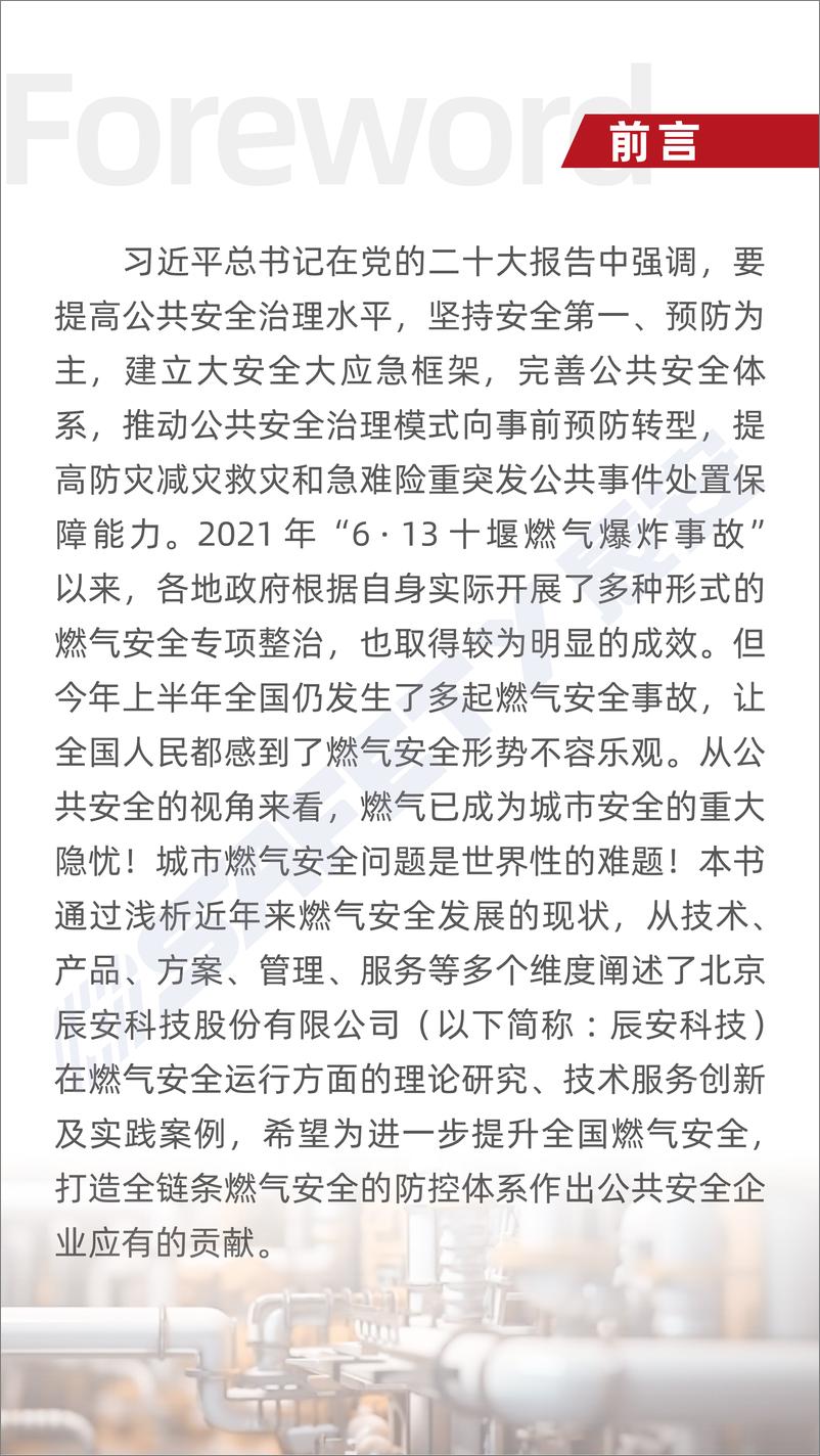 《辰安科技：燃气安全运行监测白皮书》 - 第3页预览图