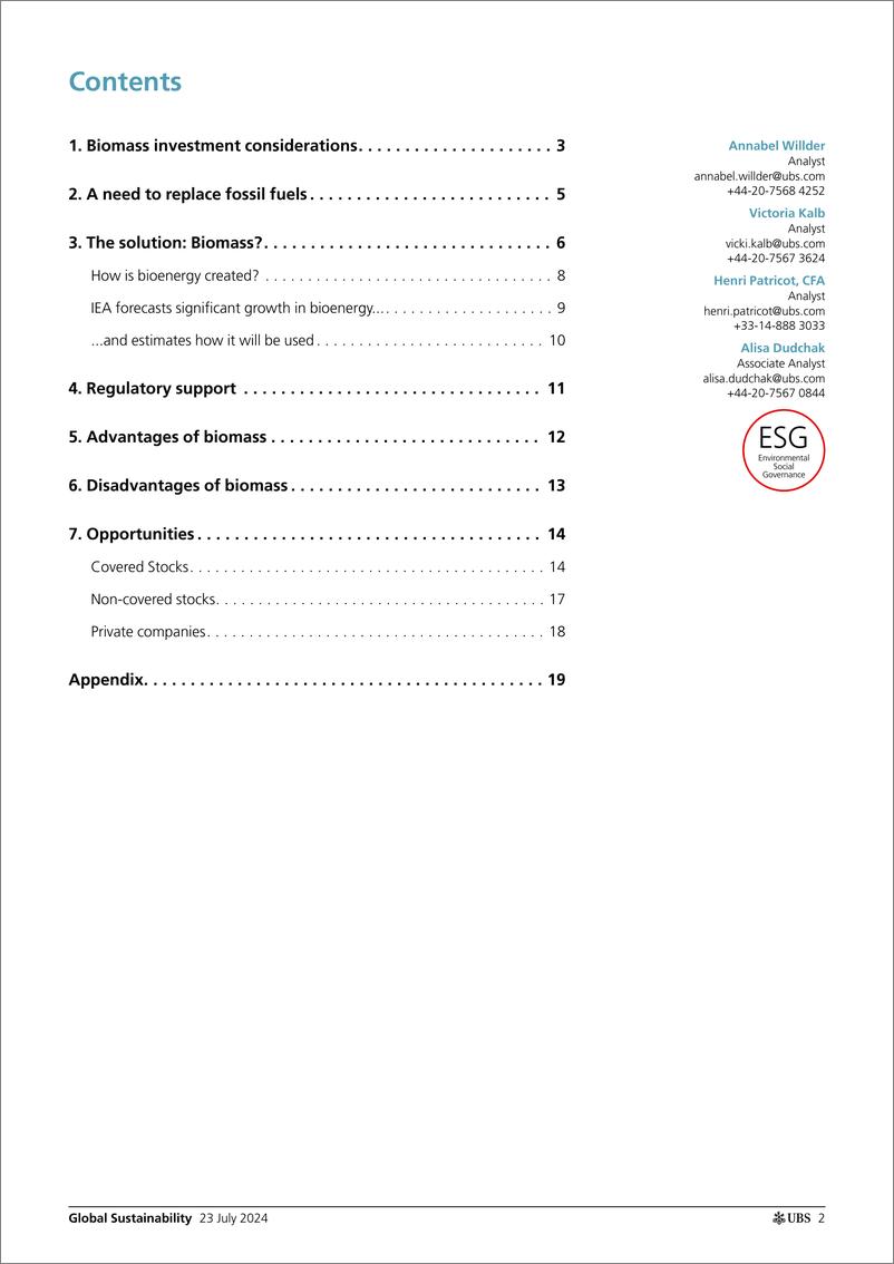 《UBS Equities-Global Sustainability _Solutions Series Biomass (should we ...-109366733》 - 第2页预览图