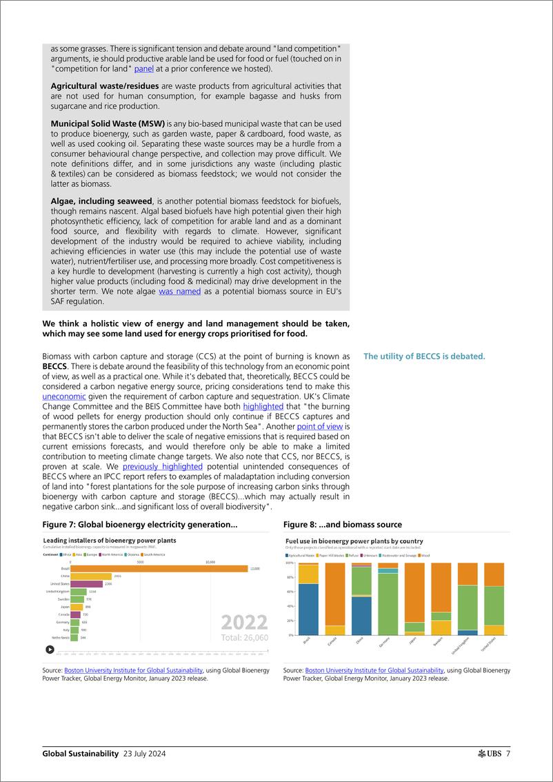 《UBS Equities-Global Sustainability _Solutions Series Biomass (should we ...-109366733》 - 第7页预览图