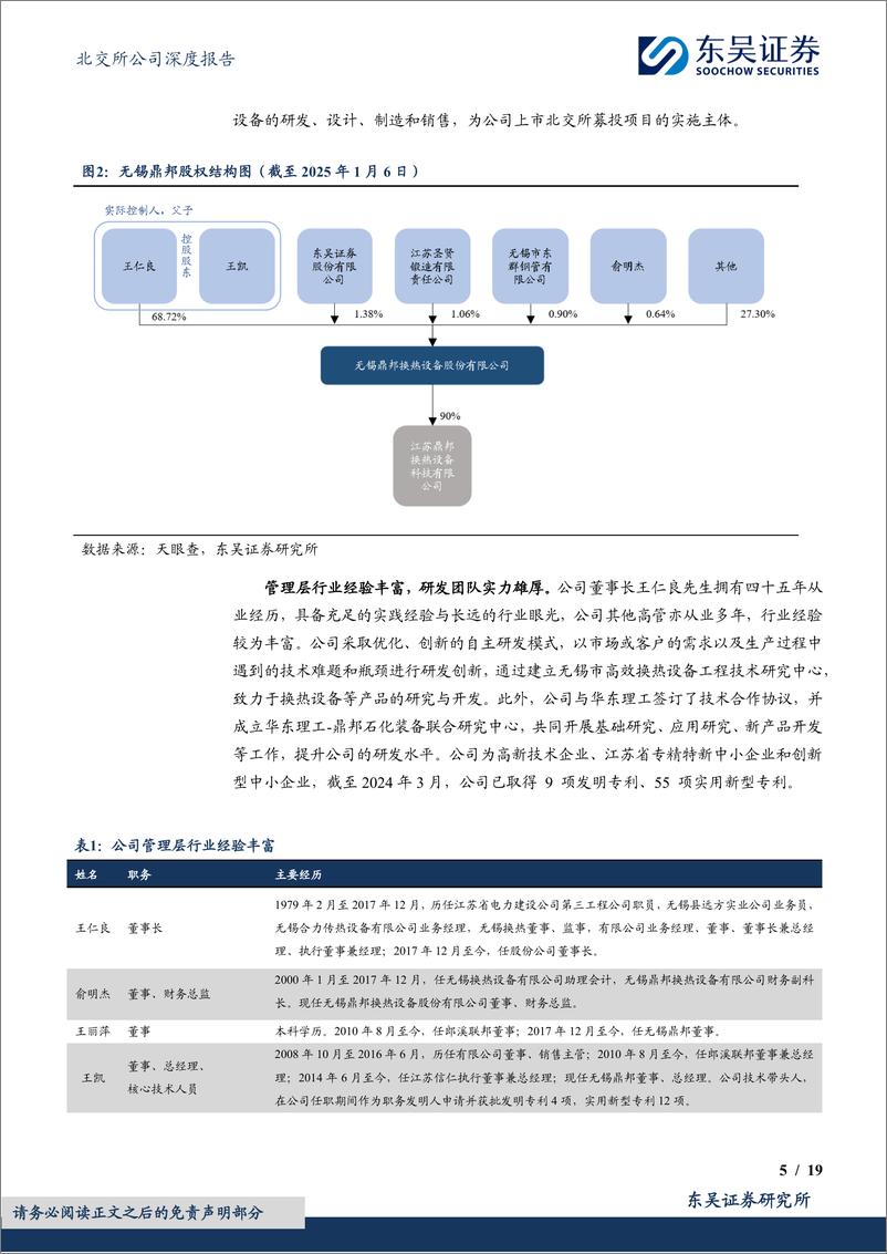 《无锡鼎邦(872931)油浆蒸发器订单需求充足，布局海外打开成长空间-250109-东吴证券-19页》 - 第5页预览图