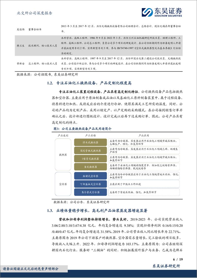 《无锡鼎邦(872931)油浆蒸发器订单需求充足，布局海外打开成长空间-250109-东吴证券-19页》 - 第6页预览图