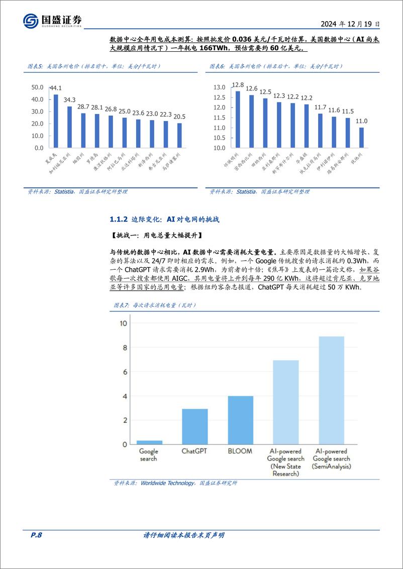 《通信行业策略之AI基础设施篇：AI的新视角，从算力之战到能源之争-国盛证券-241219-50页》 - 第8页预览图