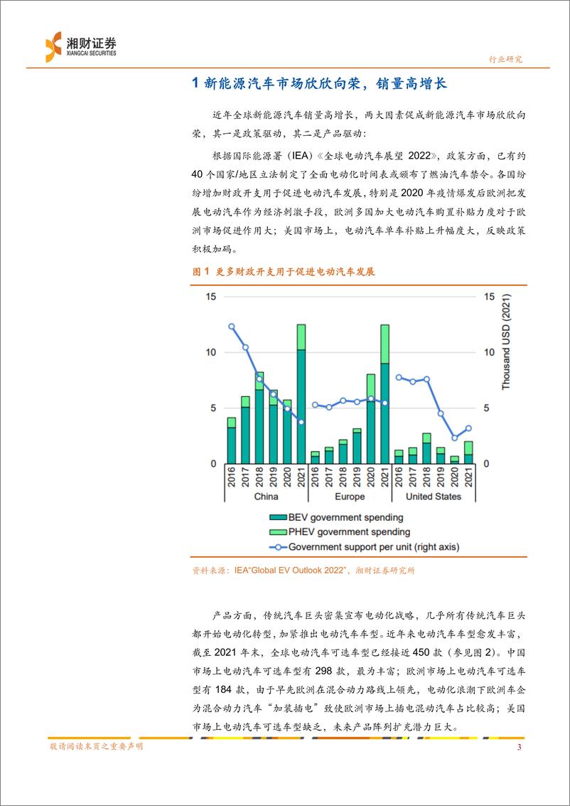 《新能源汽车行业2023年投资策略：增速放缓考验发展质量，把握产业链中价稳量增机会-20221226-湘财证券-45页》 - 第6页预览图