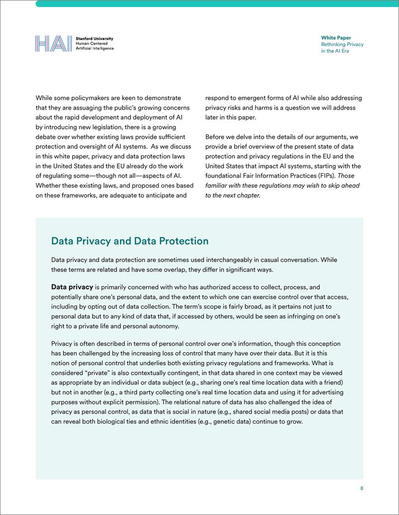 《斯坦福大学：反思人工智能时代的隐私问题报告（英文版）》 - 第8页预览图