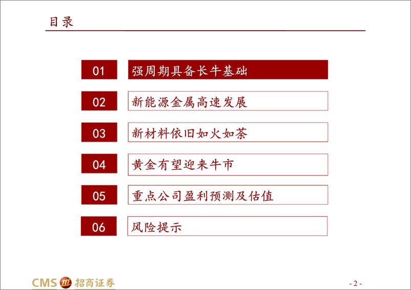 《金属及新材料行业2022年中期投资策略：有色新材料盛宴-20220629-招商证券-52页》 - 第3页预览图