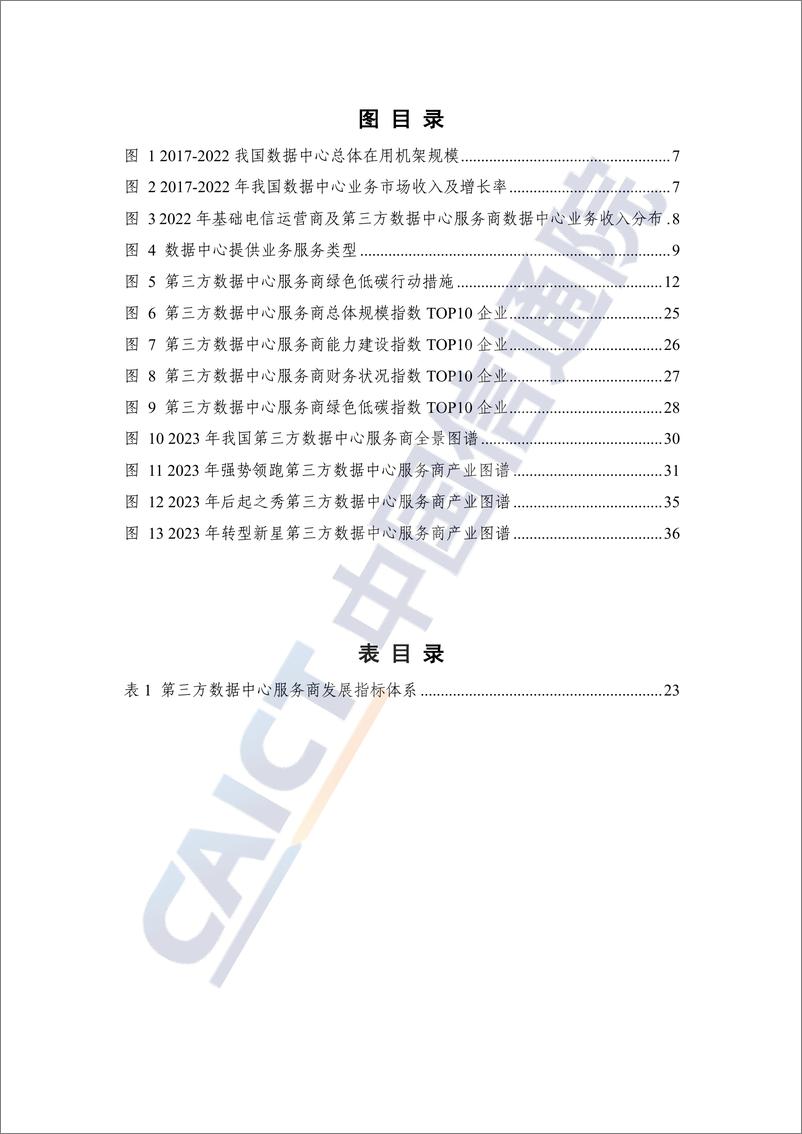 《2023-中国第三方数据中心服务商分析报告（2023年）》 - 第5页预览图