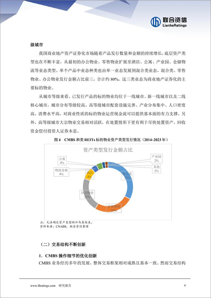 《联合资信：商业地产资产证券化发展前景展望报告》 - 第5页预览图