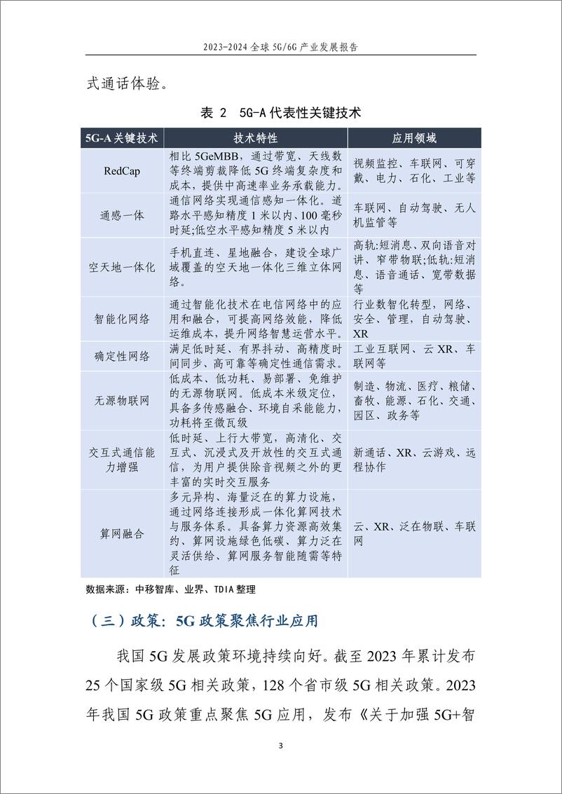 《TD产业联盟：全球5G6G产业发展报告（2023-2024）.pdf》 - 第8页预览图