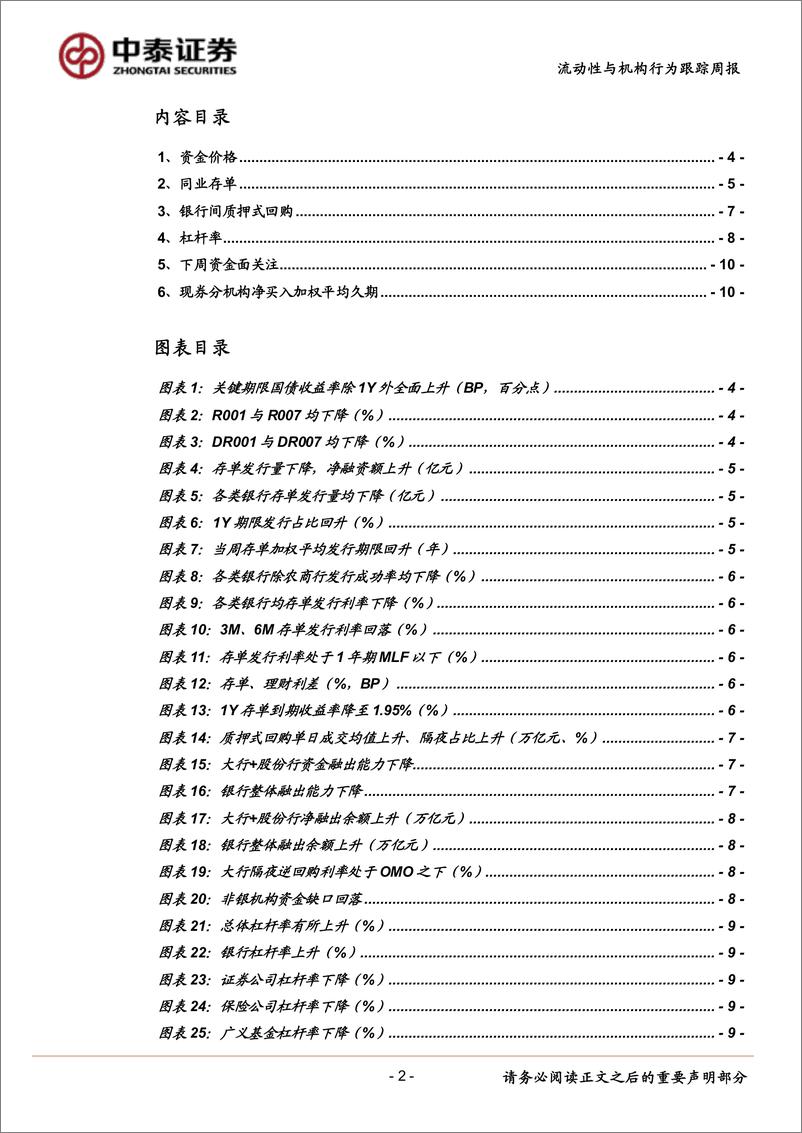 《流动性与机构行为跟踪：大行隔夜融出利率降至1.78%25-240706-中泰证券-13页》 - 第2页预览图