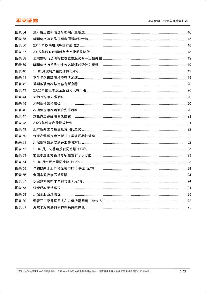 《建筑材料行业2023年度策略报告：政策提振需求，盈利修复可期-20221208-平安证券-27页》 - 第6页预览图