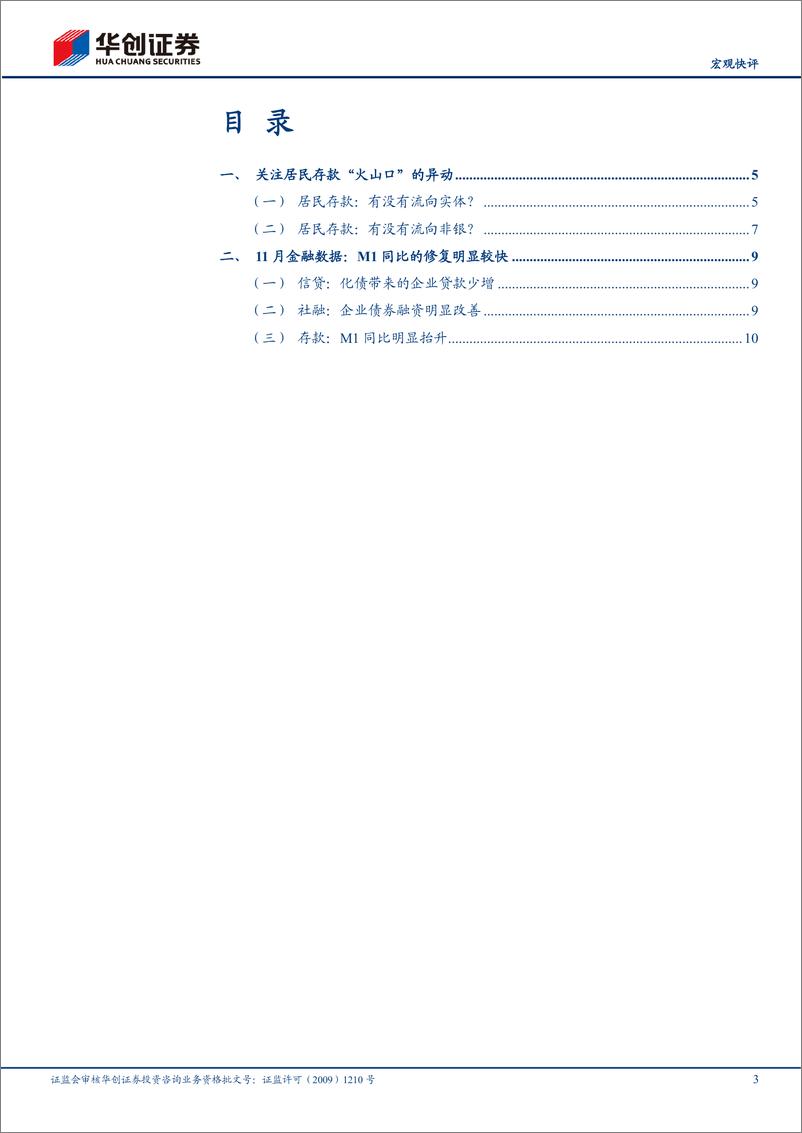 《【宏观快评】11月金融数据点评：循环正在改善-241215-华创证券-14页》 - 第3页预览图