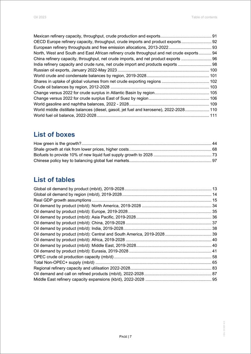 《国际能源署-石油2023：2028年分析与预测（英）-129页》 - 第8页预览图