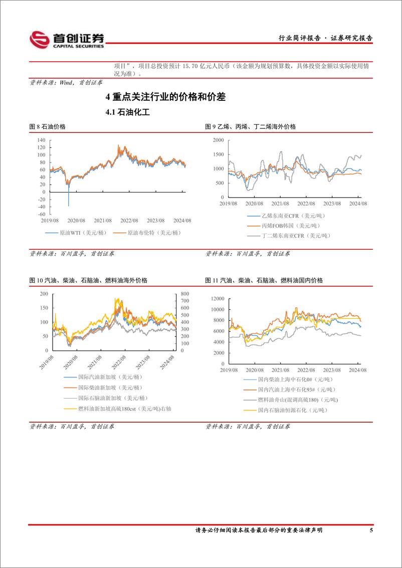 《基础化工行业简评报告：天然橡胶涨幅靠前，三美股份拟对外投资丰富产品结构-240924-首创证券-15页》 - 第6页预览图