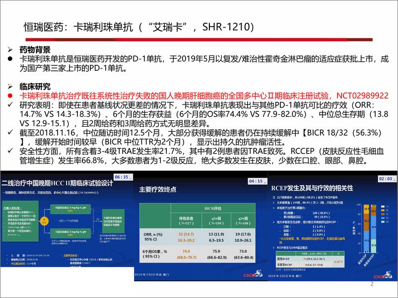 《2019CSCO年会调研报告：肿瘤免疫治疗如火如荼，国产创新药企渐成梯度-20190930-西南证券-37页》 - 第4页预览图