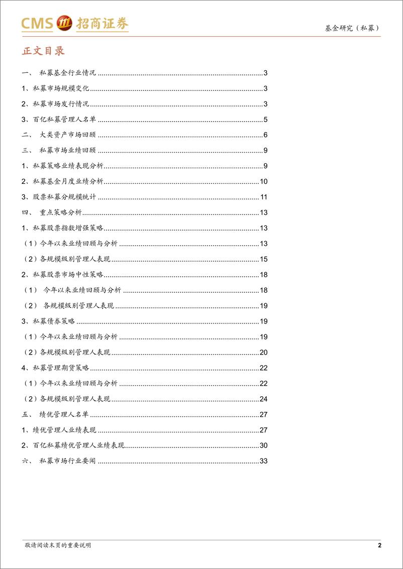 《2023年7月私募市场回顾：量化显风采，新规正启航-20230831-招商证券-35页》 - 第3页预览图