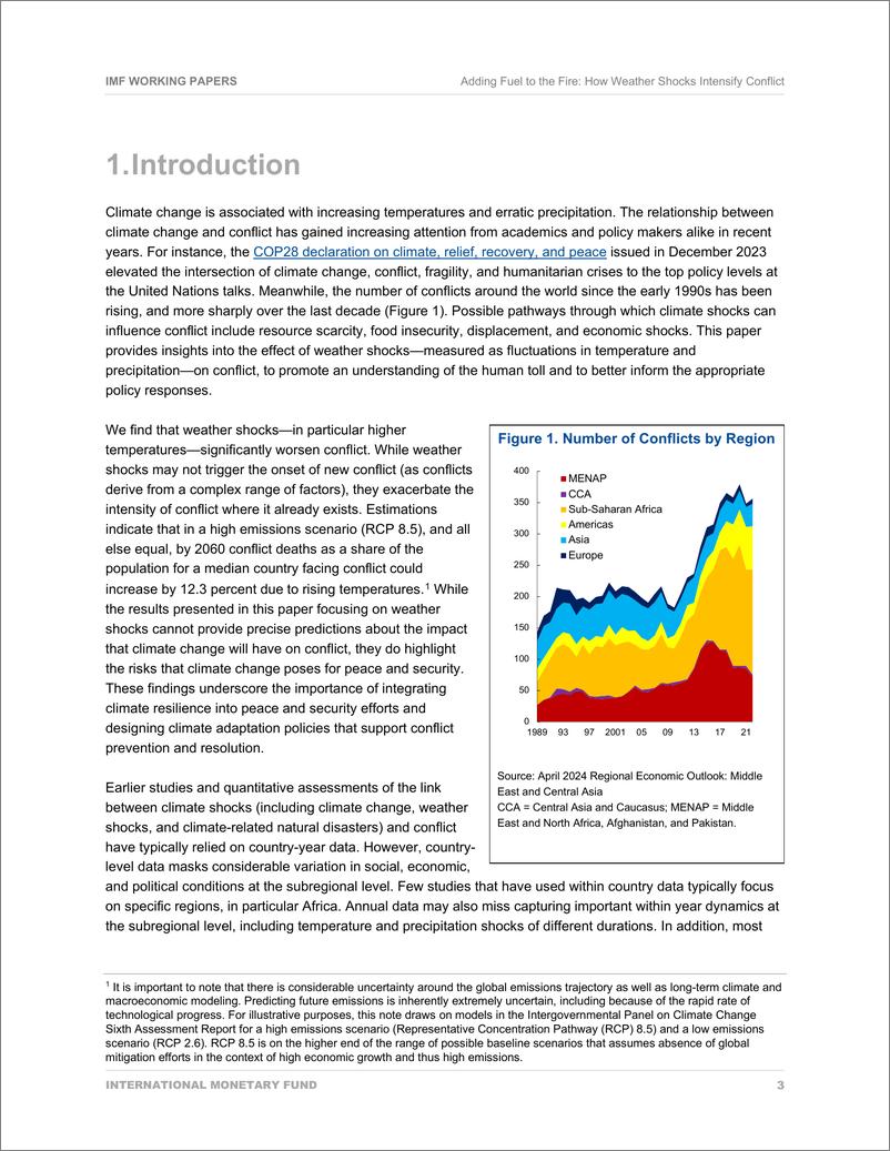 《IMF-火上浇油：天气冲击如何加剧冲突（英）-2024.6-16页》 - 第5页预览图