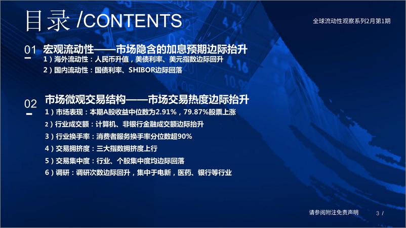 《全球流动性观察系列2月第1期：杠杠资金流入，北上资金流出-20230207-国泰君安-56页》 - 第4页预览图