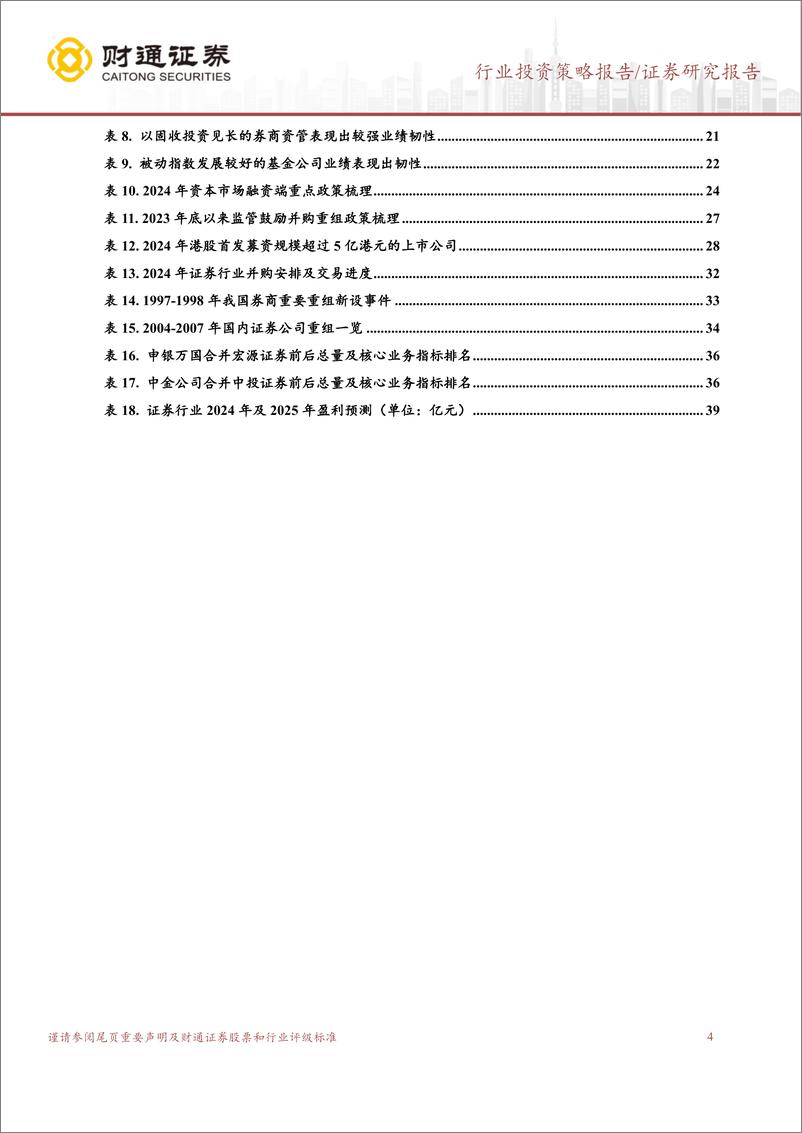 《证券行业2025年投资策略：岁月轮回春再至，万物更新待此时-241229-财通证券-42页》 - 第4页预览图