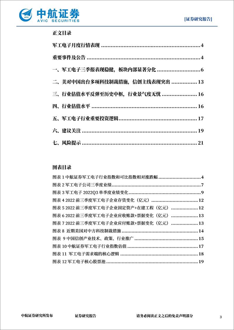 《军工电子行业月报：信创和自主可控之基-20221106-中航证券-22页》 - 第4页预览图