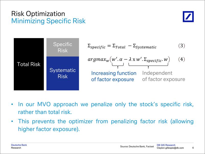 《Deutsche Bank-Quantitative Musing Presentation Long Live Optimizing Sys...-106995667》 - 第7页预览图