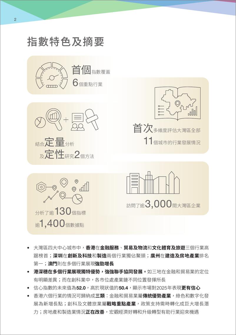 《大湾区行业发展指数报告2024_繁体版_》 - 第4页预览图