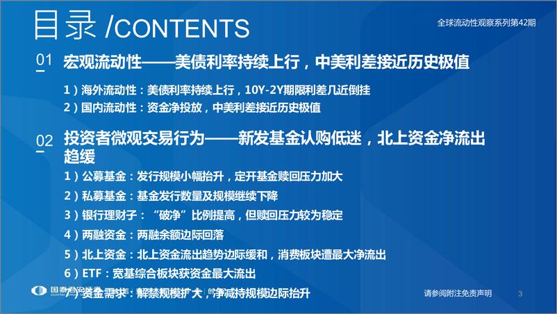 《全球流动性观察系列第42期：缩量博弈持续，赎回压力仍在-20220331-国泰君安-48页》 - 第4页预览图