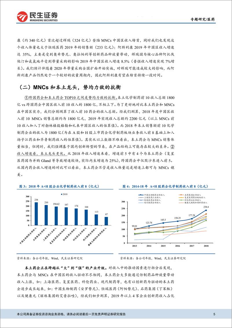 《仿创药行业专题报告（三）：水大鱼大，从MNCs看国内药企创新升级-20200327-民生证券-27页》 - 第6页预览图