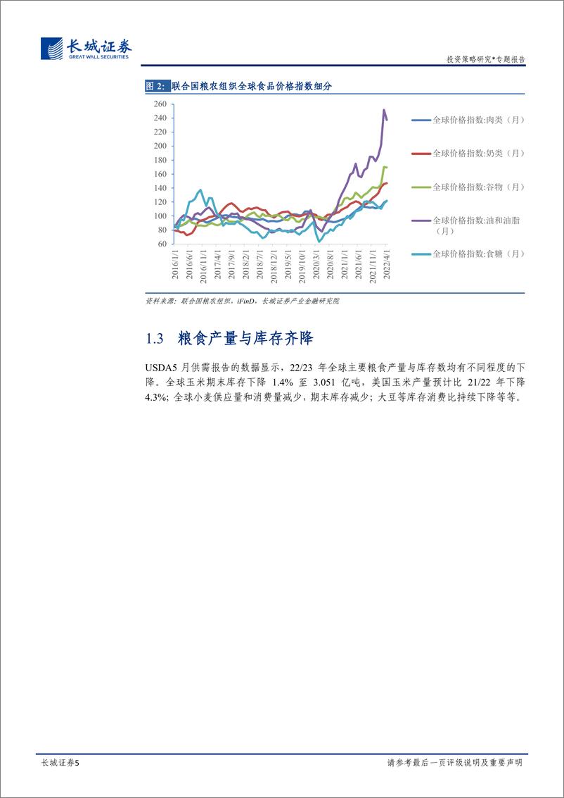 《全球粮价专题报告：粮价烽烟骤起，危机转机并存-20220710-长城证券-16页》 - 第6页预览图