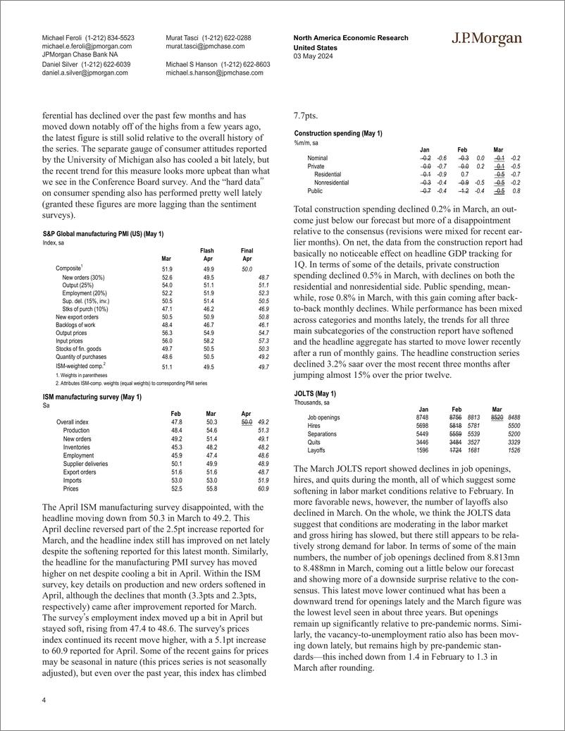 《JPMorgan Econ  FI-United States-108018194》 - 第4页预览图