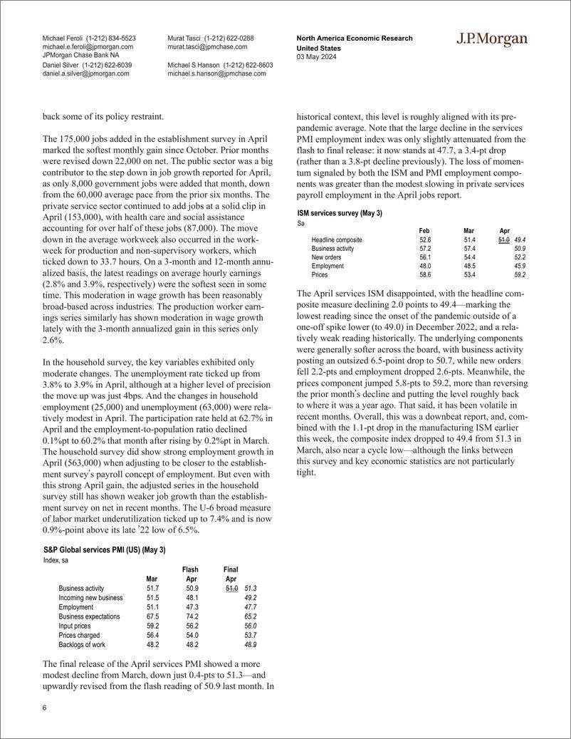 《JPMorgan Econ  FI-United States-108018194》 - 第6页预览图