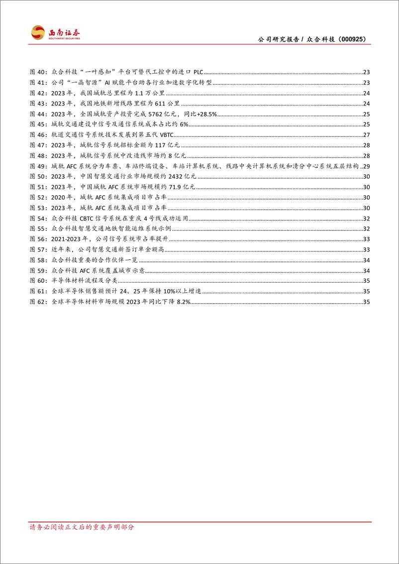 《众合科技(000925)智慧城轨%2b低空经济双轮驱动，探索数智化新机会-241218-西南证券-51页》 - 第5页预览图