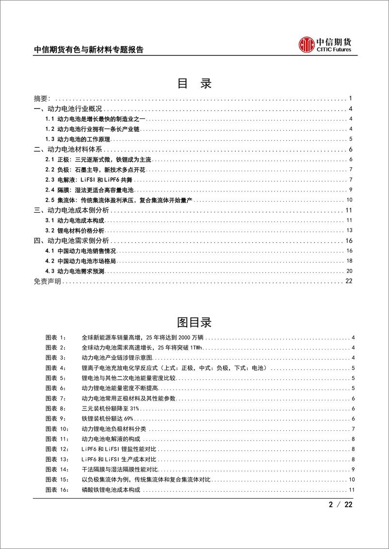 《有色与新材料专题报告（锂）：动力电池材料体系与市场分析-20230718-中信期货-22页》 - 第3页预览图