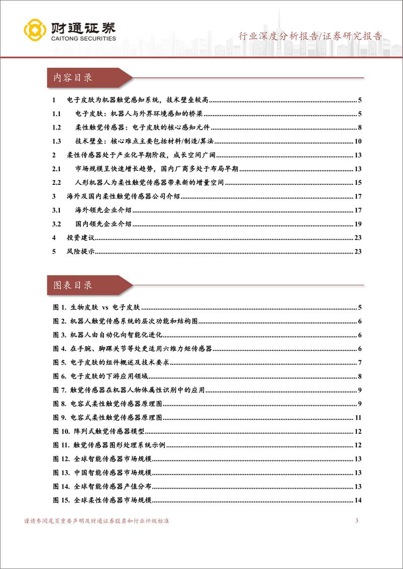 《电子皮肤行业深度研究报告：赋予机器人柔性触觉，提升精细化感知能力》 - 第3页预览图