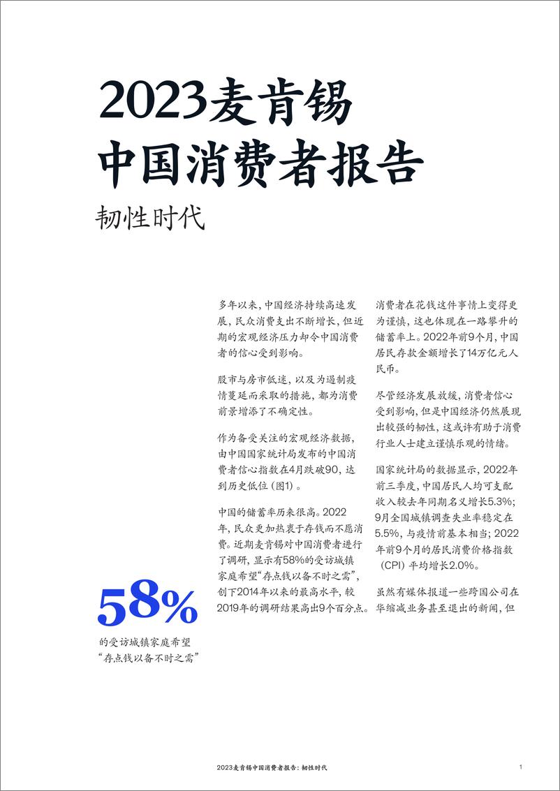 《2023中国消费者报告：韧性时代-麦肯锡》 - 第5页预览图
