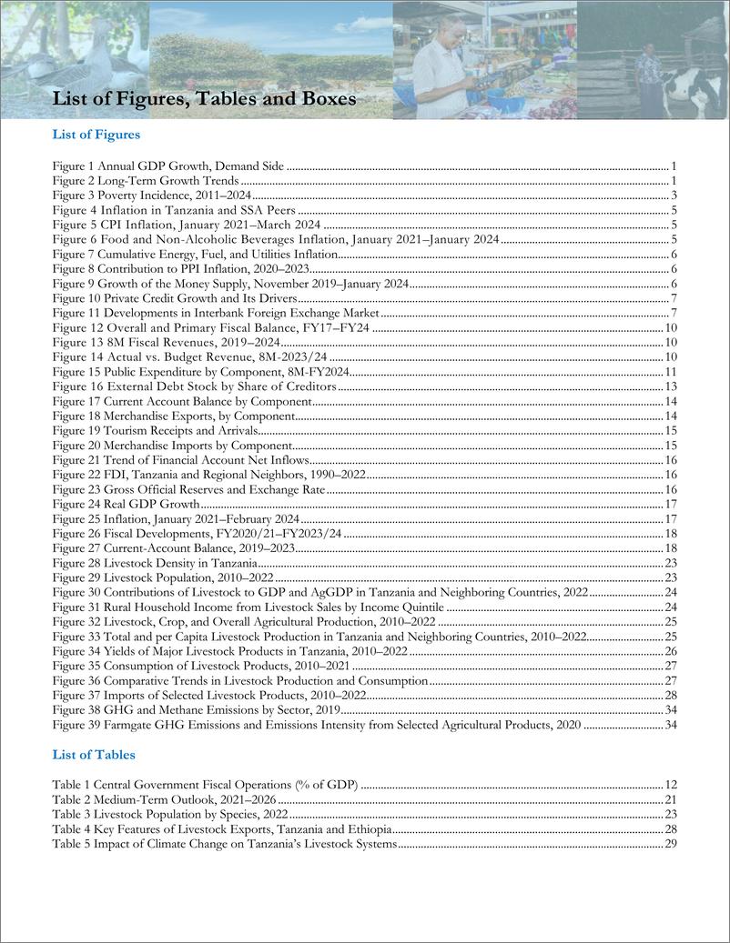 《世界银行-坦桑尼亚经济最新消息-利用机会在坦桑尼亚建立气候智能型和竞争力的畜牧业（英）-2024-55页》 - 第5页预览图