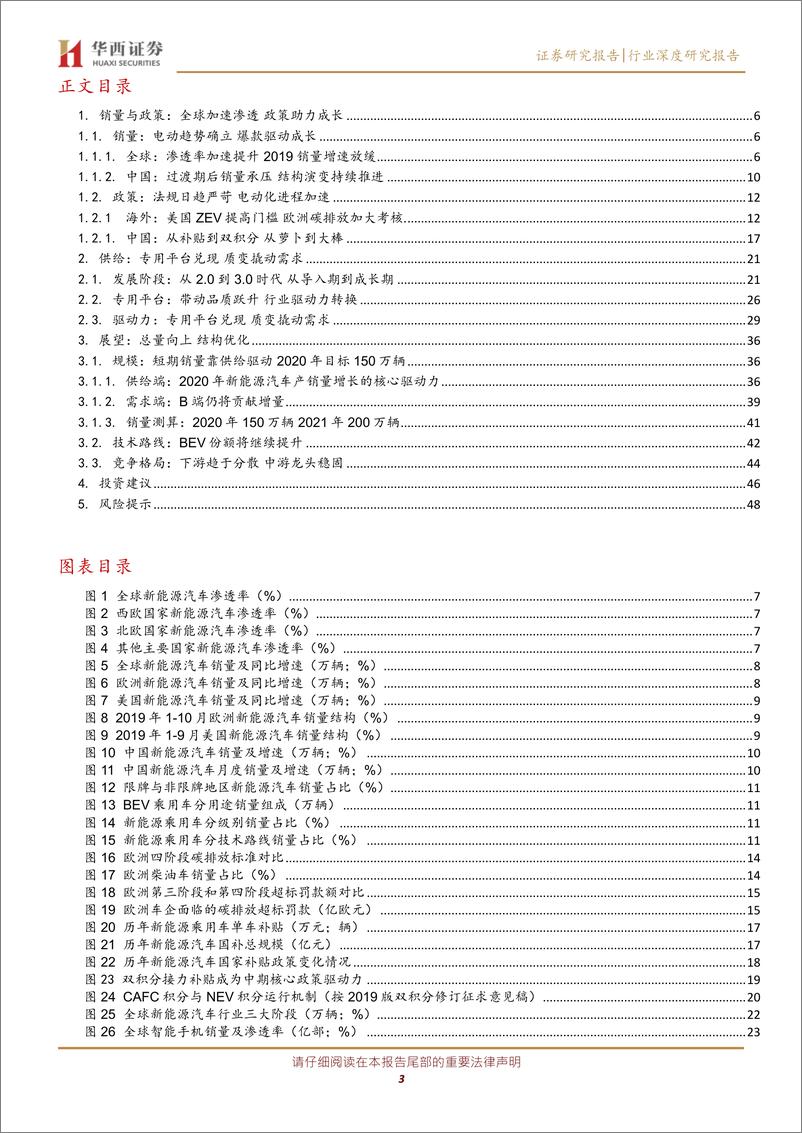 《新能源汽车行业2020年度投资报告：穿越风暴，寻找成长-20191220-华西证券-50页》 - 第4页预览图