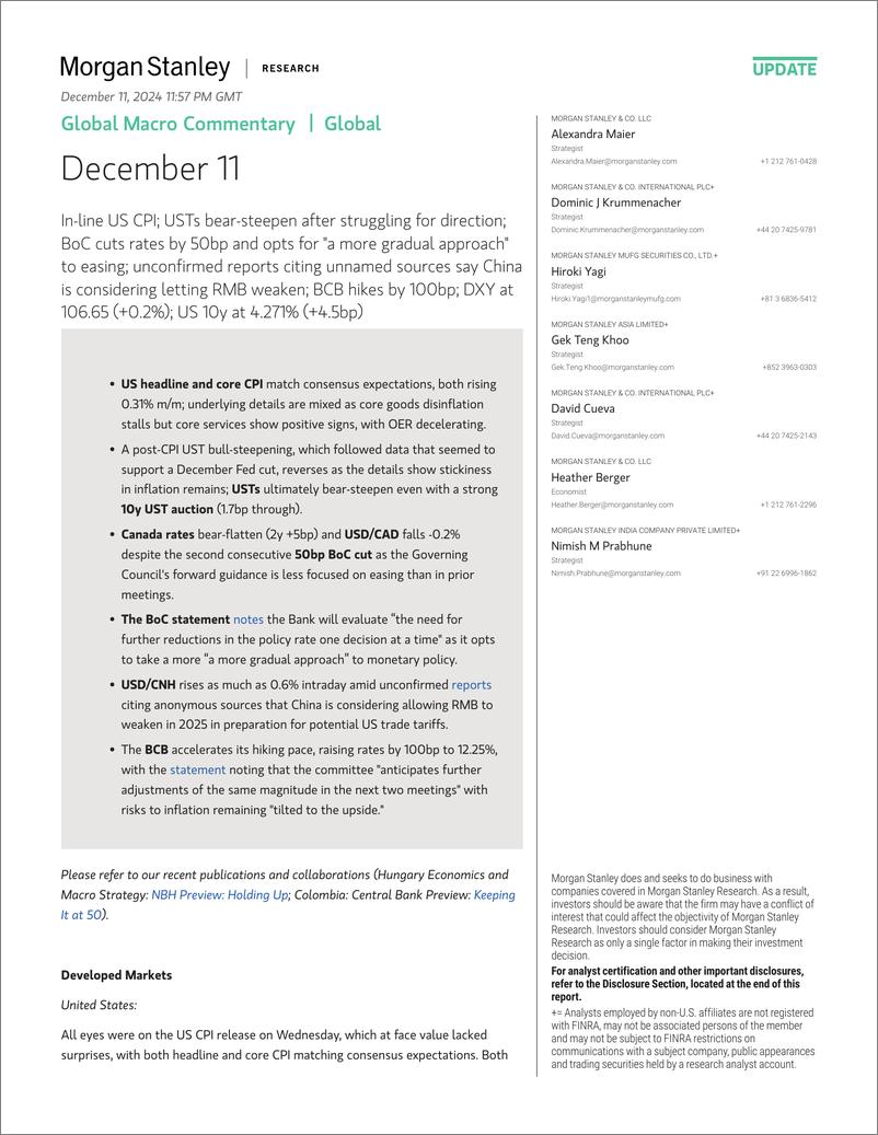 《Morgan Stanley Fixed-Global Macro Commentary December 11-112158345》 - 第1页预览图