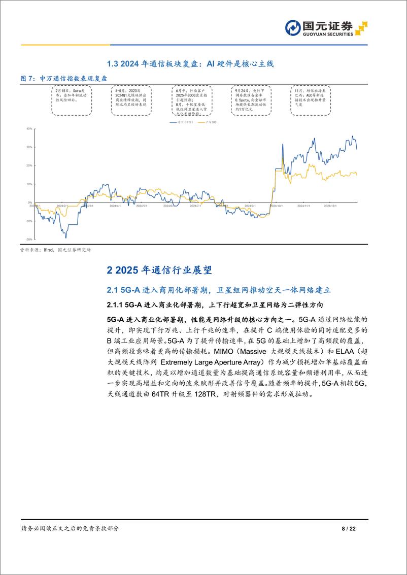 《通信行业2025年年度策略：他石琢己玉，AI新机遇-250106-国元证券-22页》 - 第8页预览图