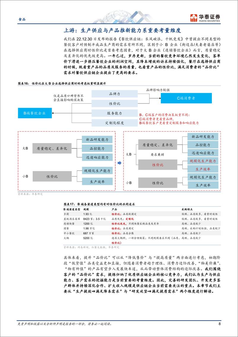 《食品深度研究：“品价比”下餐供行业新趋势解读》 - 第8页预览图