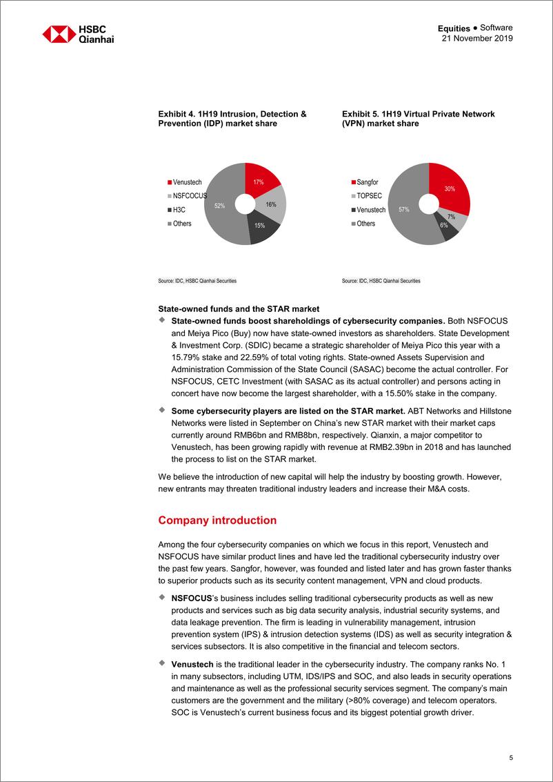 《汇丰银行-中国-软件行业-中国软件业：网络安全支出加大政策、风险力度-2019.11.21-40页》 - 第6页预览图