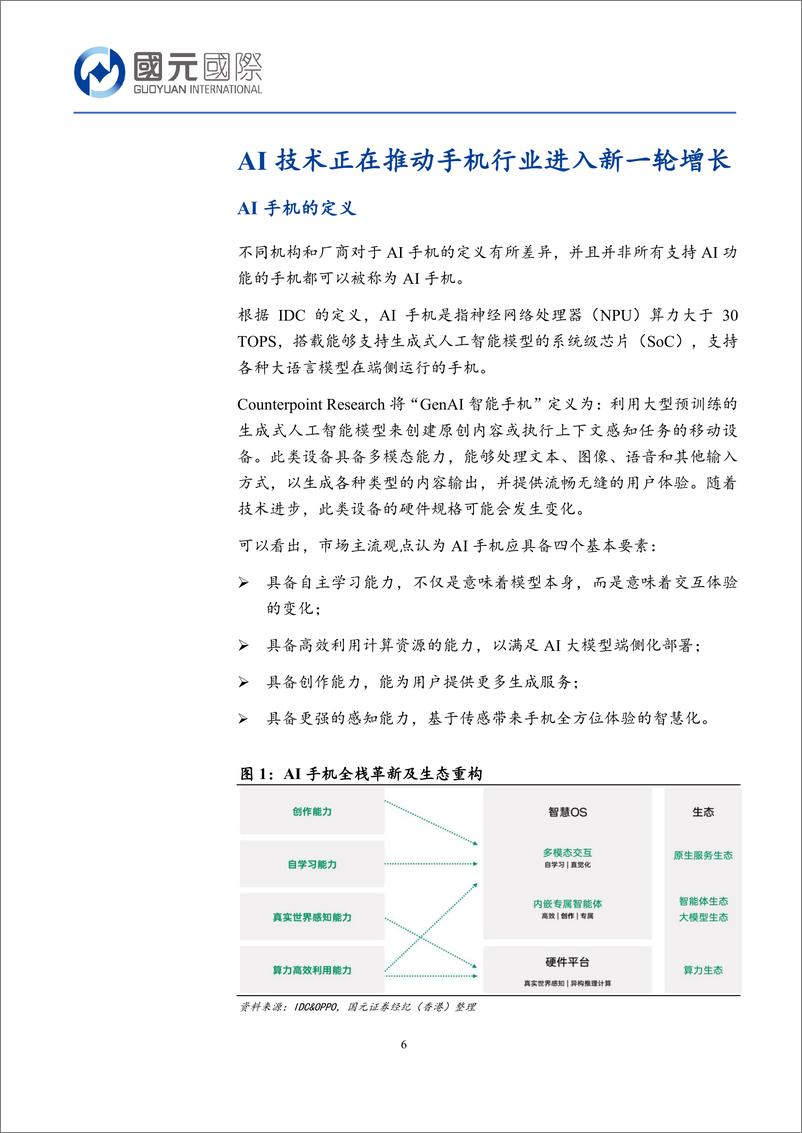 《国元国际控股-行业新视角_从消费者体验的角度看AI对手机行业的影响》 - 第6页预览图